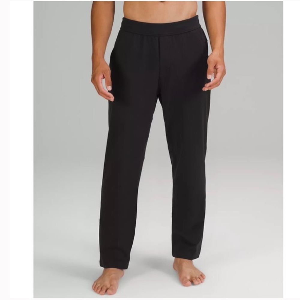 Lululemon Men’s Discipline Pants Solid Black Luon M5571S size XXL